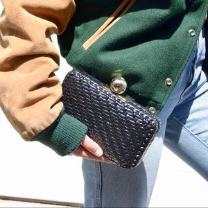 Vintage Wicker Kate Spade clutch